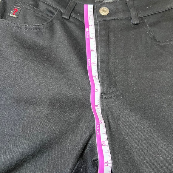 Guess Vintage Jeans Womens 29 Black Denim Stretch Style 7P061 Classic 90s Y2K - Picture 11 of 16